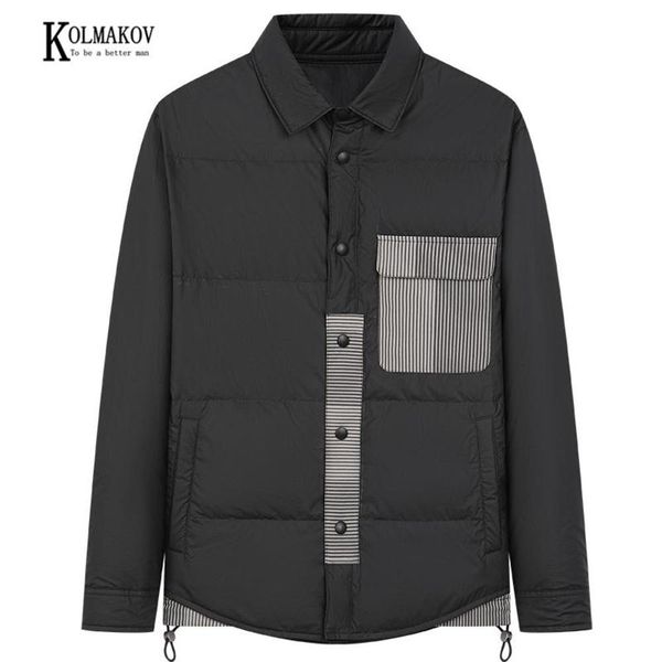down & parkas kolmakov korean-style men's turn-down collar cotton-padded jackets warm patchwork single-breasted coat male 3 color size, Black
down & parkas kolmakov korean-style men's turn-down collar cotton-padded jackets warm patchwork single-breasted coat male 3 color size, Black