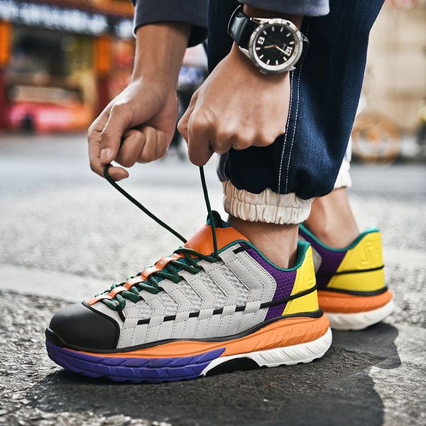 2021 autumn new desgin fashion colorful mens shoes casual breathable high platform sneakers men streetwear couple shoe trainers
2021 autumn new desgin fashion colorful mens shoes casual breathable high platform sneakers men streetwear couple shoe trainers