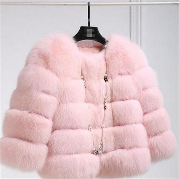 5xl mink coats women winter pink faux coat elegant thick warm outerwear fake fur jacket chaquetas mujer df594, Black
5xl mink coats women winter pink faux coat elegant thick warm outerwear fake fur jacket chaquetas mujer df594, Black