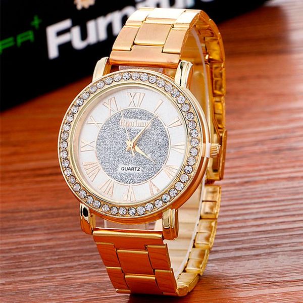 wristwatches men wrist watches diamond stainless steel sport quartz hour dial male clock watch metal relogio masculino, Slivery;brown
wristwatches men wrist watches diamond stainless steel sport quartz hour dial male clock watch metal relogio masculino, Slivery;brown