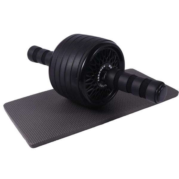 accessories fitness wheel large mute home equipment simple helpful durable abdominal roller for woman man (single roll