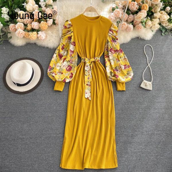 young gee sweater dress women long lantern sleeve print flower winter bandage bodycon fall black knitted maxi party dresses casual, Black;gray
young gee sweater dress women long lantern sleeve print flower winter bandage bodycon fall black knitted maxi party dresses casual, Black;gray