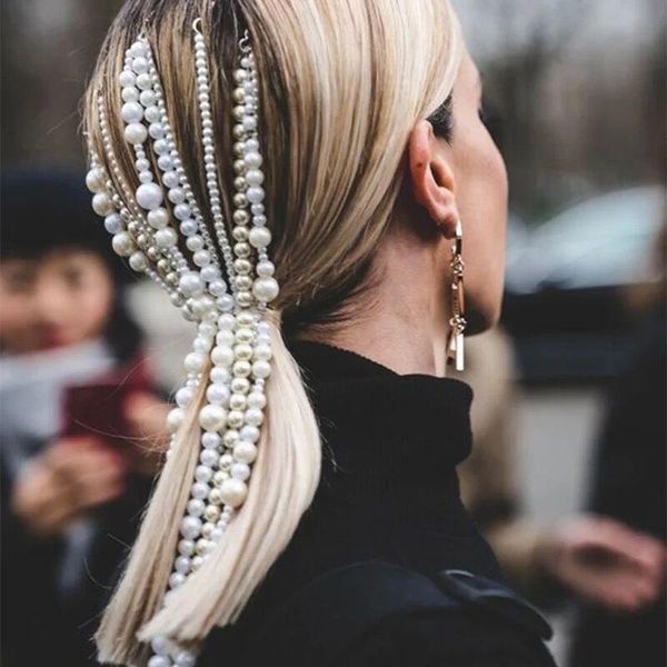 hair accessories boho style woven imitation pearl wedding bridal fashion tassel headdress comb styling
hair accessories boho style woven imitation pearl wedding bridal fashion tassel headdress comb styling