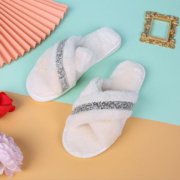 spring autumn ladies plush slippers korean fashion cotton home indoor non-slip flat-bottomed cross light, Black
spring autumn ladies plush slippers korean fashion cotton home indoor non-slip flat-bottomed cross light, Black