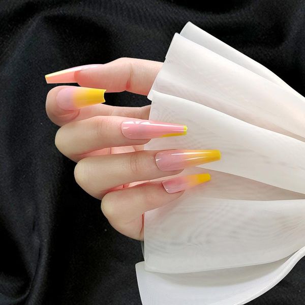 ins the latest ultra-long pink gradient manicure finished nail patch ballet piece wears a coffin fake nails false, Red;gold
ins the latest ultra-long pink gradient manicure finished nail patch ballet piece wears a coffin fake nails false, Red;gold