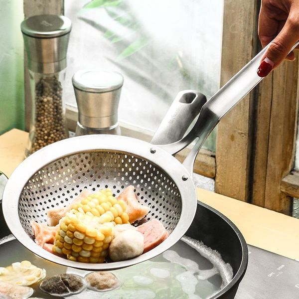 colanders & strainers 304 stainless steel oil filter household thickened noodles colander deep fried strainer spoon pot wholesale
colanders & strainers 304 stainless steel oil filter household thickened noodles colander deep fried strainer spoon pot wholesale