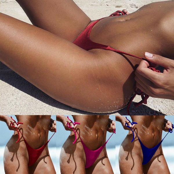summer bikini briefs beach panties 4 solid color bandage swimwear thong women swimsuit women's 2021 two-piece suits
summer bikini briefs beach panties 4 solid color bandage swimwear thong women swimsuit women's 2021 two-piece suits