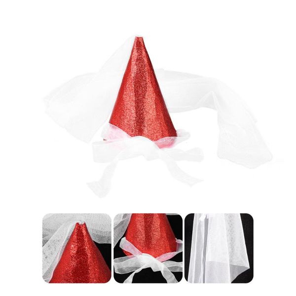 party hats kids birthday hat decorative cap headdress po prop with gauze
party hats kids birthday hat decorative cap headdress po prop with gauze