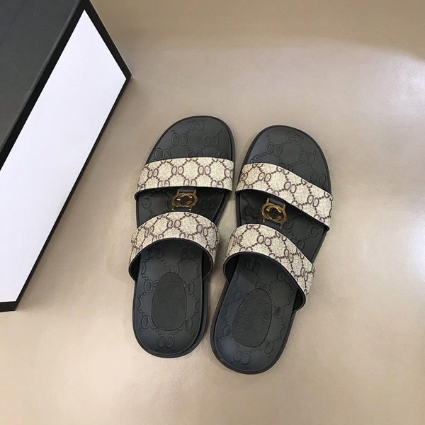 luxuery summer leather wide soled sandals fashion indoor leisure brand flat slippers are size38-45, Black
luxuery summer leather wide soled sandals fashion indoor leisure brand flat slippers are size38-45, Black