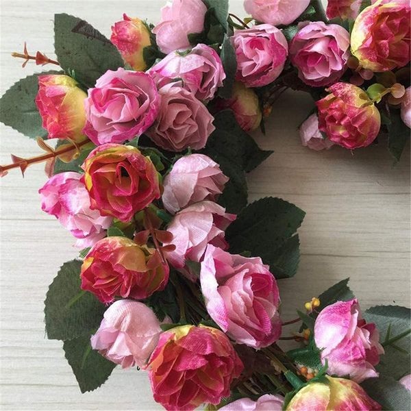 decorative flowers & wreaths vintage art simulation rose wreath 36cm heart shaped valentine's day garland for door home party wedding d
decorative flowers & wreaths vintage art simulation rose wreath 36cm heart shaped valentine's day garland for door home party wedding d