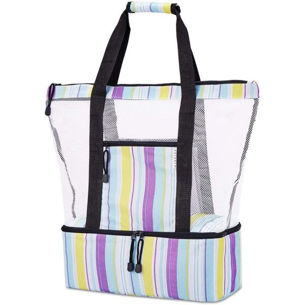 duffel bags women mesh beach tote bag ladies clothes book storage handbag with detachable zipper insulation for swimming travel
duffel bags women mesh beach tote bag ladies clothes book storage handbag with detachable zipper insulation for swimming travel