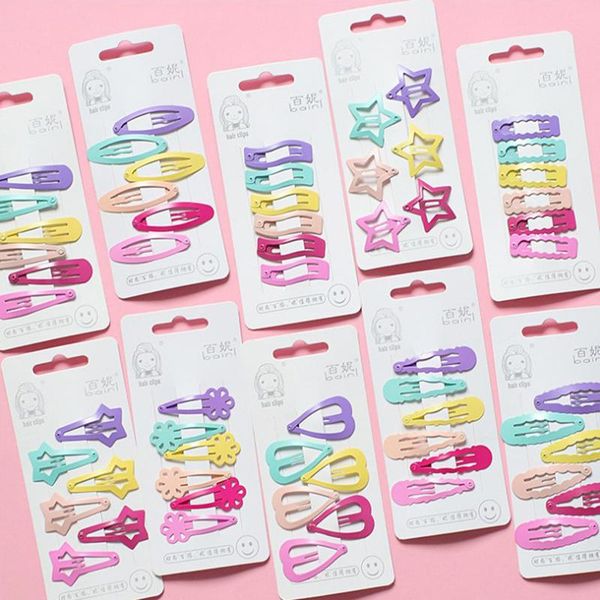 hair accessories 6pcs/set children's hairpin cute love five-pointed star children bangs clip barrette stying tools, Slivery;white
hair accessories 6pcs/set children's hairpin cute love five-pointed star children bangs clip barrette stying tools, Slivery;white