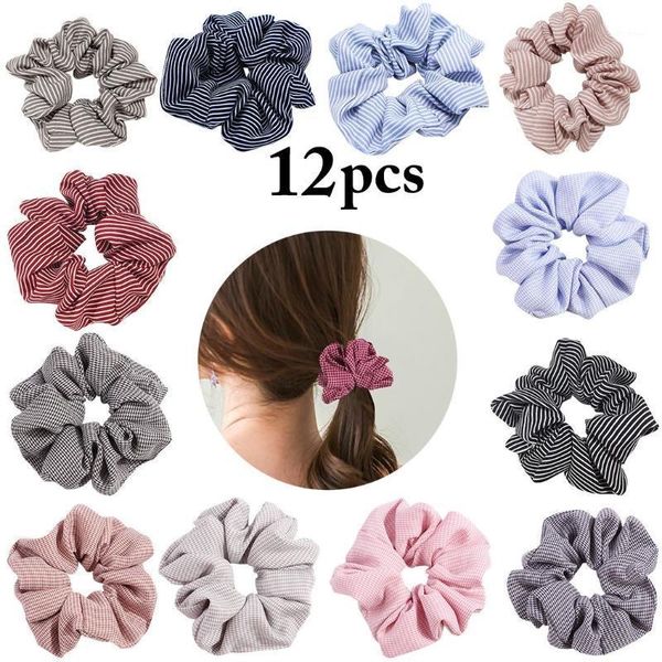 12pcs vintage scrunchie stretch headband dot plaid scrunchies women elastic hair bands girls ties striped accessories1
12pcs vintage scrunchie stretch headband dot plaid scrunchies women elastic hair bands girls ties striped accessories1