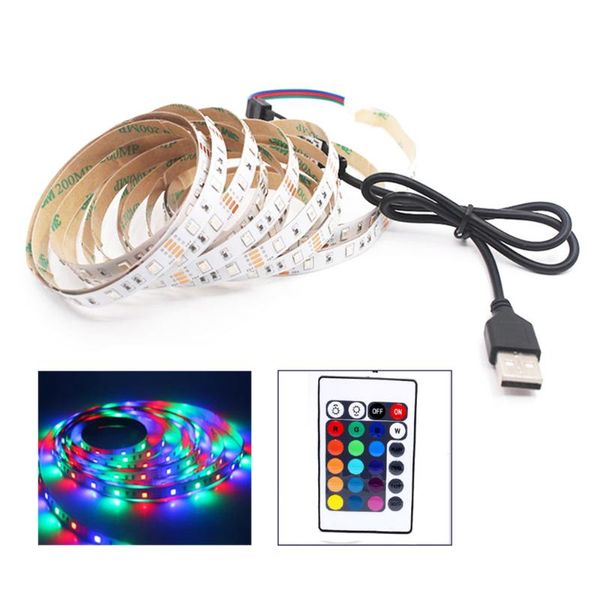 strings 0.5-3meter rgb led strip light tape with 5v usb cable charging for cabinet closet tv decor lamp
strings 0.5-3meter rgb led strip light tape with 5v usb cable charging for cabinet closet tv decor lamp
