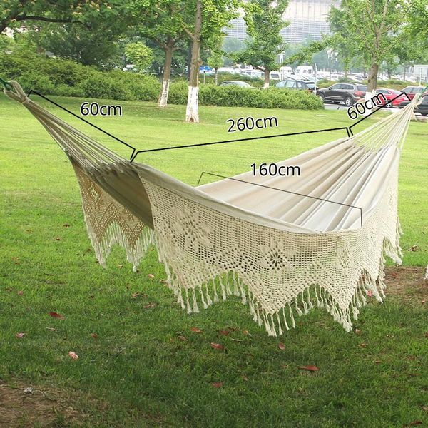 pure cotton hammock macrame 2 person swing bed garden outdoor hanging chair with stroage bag games & activities 
pure cotton hammock macrame 2 person swing bed garden outdoor hanging chair with stroage bag games & activities