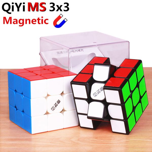 new qiyi ms 3x3x3 magnetic magic speed cube stickerless professional box qiyi magnets puzzle cubes toys for children
new qiyi ms 3x3x3 magnetic magic speed cube stickerless professional box qiyi magnets puzzle cubes toys for children