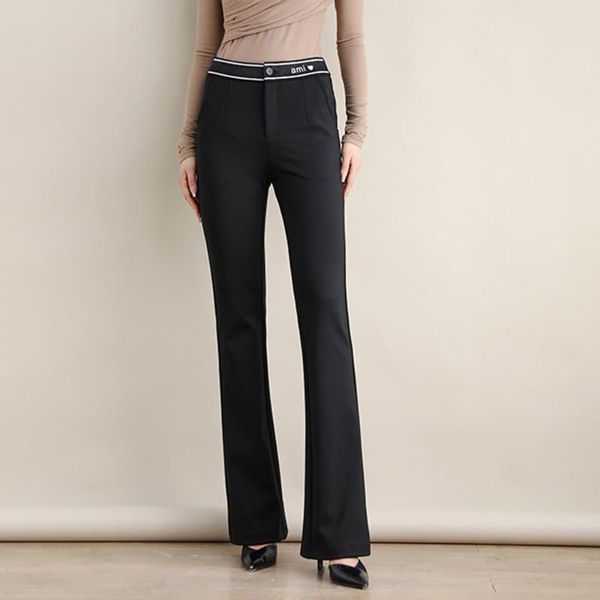 women's pants & capris elastic waist for autumn winter stitching print black skinny flared women plus size korean style stretch trouser, Black;white
women's pants & capris elastic waist for autumn winter stitching print black skinny flared women plus size korean style stretch trouser, Black;white