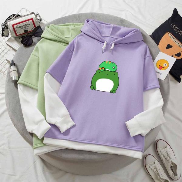 women's hoodies & sweatshirts warm hoodie women autumn loose oversize sweatshirt harajuku kawaii clothes frog printed thicken hooded pu, Black
women's hoodies & sweatshirts warm hoodie women autumn loose oversize sweatshirt harajuku kawaii clothes frog printed thicken hooded pu, Black