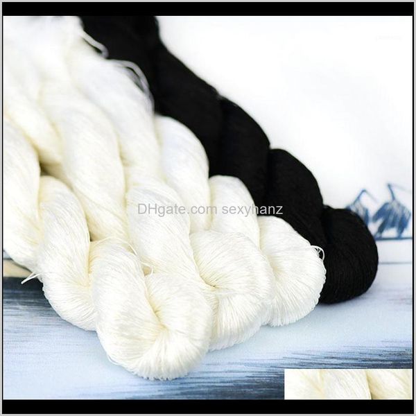 yarn clothing fabric apparel drop delivery 2021 1pcs/400m / 100percent silk thread /hand embroidery embroider cross stitch/black/white/4 pur
yarn clothing fabric apparel drop delivery 2021 1pcs/400m / 100percent silk thread /hand embroidery embroider cross stitch/black/white/4 pur