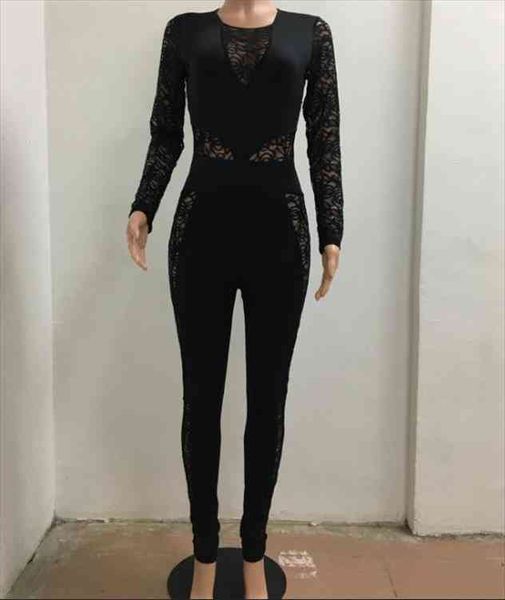 long sleeve jumpsuit women clubwear summer playsuit bodycon party lace rompers womens jumpsuit trousers long pants, Black;white
long sleeve jumpsuit women clubwear summer playsuit bodycon party lace rompers womens jumpsuit trousers long pants, Black;white
