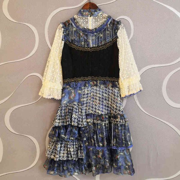 dress seqinyy vintage summer spirng female fashion design track crocheted lace embroidered mini frilly sequins, Black;gray
dress seqinyy vintage summer spirng female fashion design track crocheted lace embroidered mini frilly sequins, Black;gray