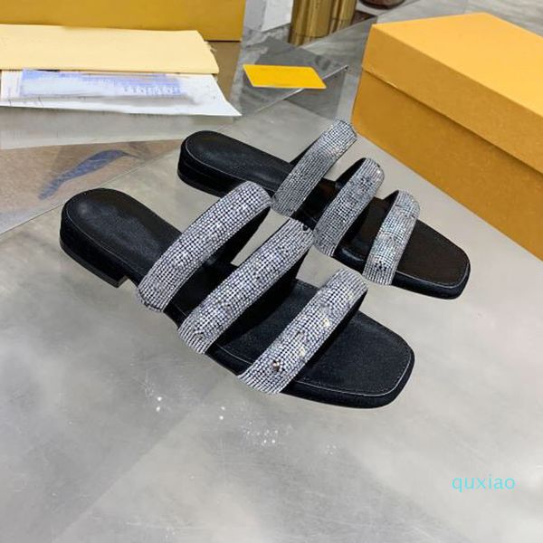 fashion sandal slippers flash drill sequined cloth women shoes sandals leather luxury designer shoe open-toed flat bottom, Black
fashion sandal slippers flash drill sequined cloth women shoes sandals leather luxury designer shoe open-toed flat bottom, Black