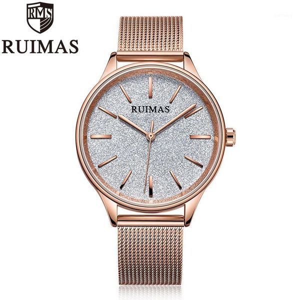 wristwatches ruimas luxury rose gold women watches minimalism starry sky magnet buckle fashion casual female wristwatch for lady, Slivery;brown
wristwatches ruimas luxury rose gold women watches minimalism starry sky magnet buckle fashion casual female wristwatch for lady, Slivery;brown