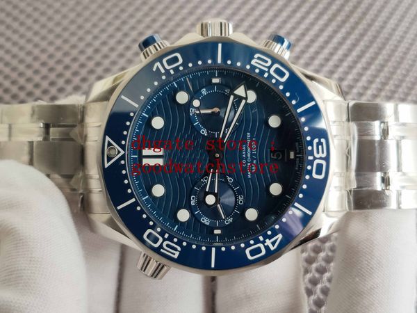 omf factory mens wavy textured wristwatches luxury eta calibre 9900 44mm high grade blue ceramic bezel diver 300m chronograph automatic stee, Slivery;brown
omf factory mens wavy textured wristwatches luxury eta calibre 9900 44mm high grade blue ceramic bezel diver 300m chronograph automatic stee, Slivery;brown