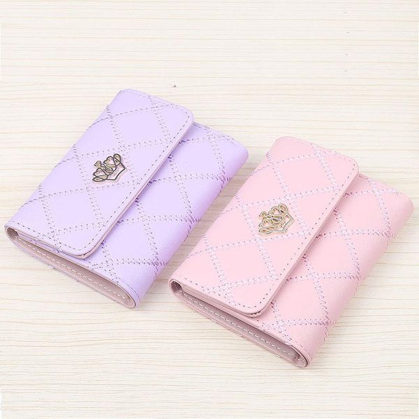 wallets short wallet female student korean embroidery lingge crown mini handbag multi card pocket change wholesale, Red;black
wallets short wallet female student korean embroidery lingge crown mini handbag multi card pocket change wholesale, Red;black