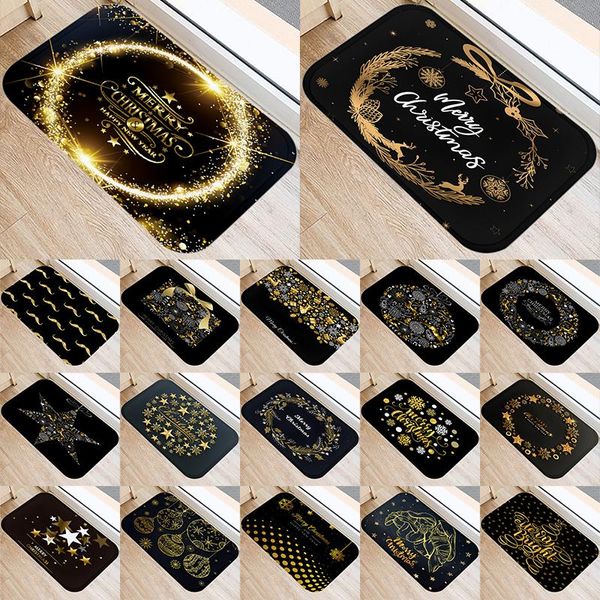 carpets black golden christmas pattern 40*60 kitchen entrance door mats coral velvet carpet doormat indoor floor anti-slip rug 48093-1
carpets black golden christmas pattern 40*60 kitchen entrance door mats coral velvet carpet doormat indoor floor anti-slip rug 48093-1