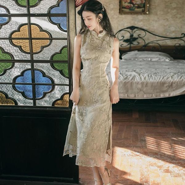ethnic clothing matcha green embroidered lace cheongsam dress girl chinese style evening long traditional, Red
ethnic clothing matcha green embroidered lace cheongsam dress girl chinese style evening long traditional, Red