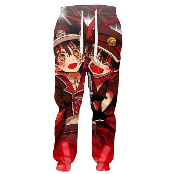men's pants cloocl men trousers anime toilet-bound hanako-kun 3d printed women clothing gym fashion sweatpants harajuku jogging pant, Black
men's pants cloocl men trousers anime toilet-bound hanako-kun 3d printed women clothing gym fashion sweatpants harajuku jogging pant, Black