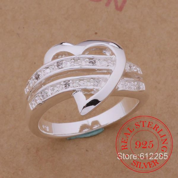 cluster rings crystal love heart for women 925 sterling silver fashion jewelry engagement wedding party gift accessories, Golden;silver
cluster rings crystal love heart for women 925 sterling silver fashion jewelry engagement wedding party gift accessories, Golden;silver