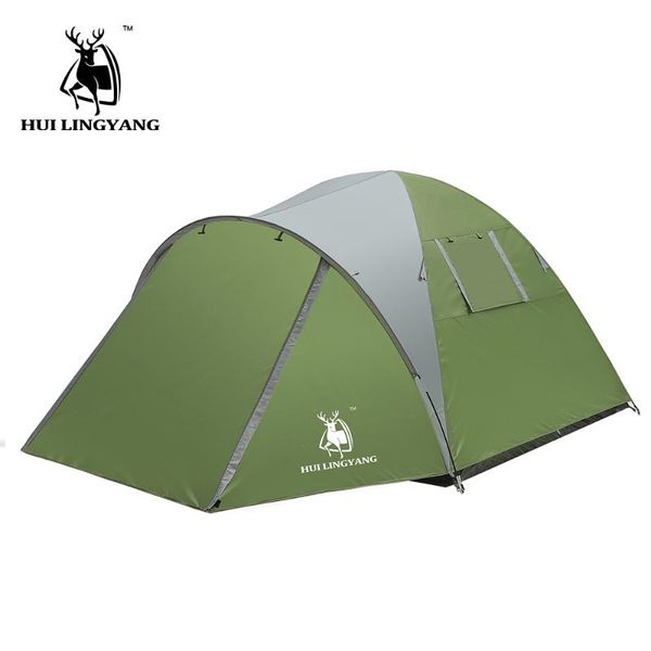 tents and shelters camping tent large space 3-4 persons double layer famliy 190t polyester fiber waterproof
tents and shelters camping tent large space 3-4 persons double layer famliy 190t polyester fiber waterproof