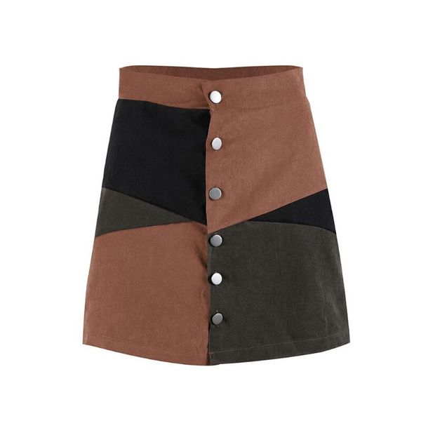 skirts suede leather skirt with button in front high waist short mini women patchwork club party pencil female, Black
skirts suede leather skirt with button in front high waist short mini women patchwork club party pencil female, Black