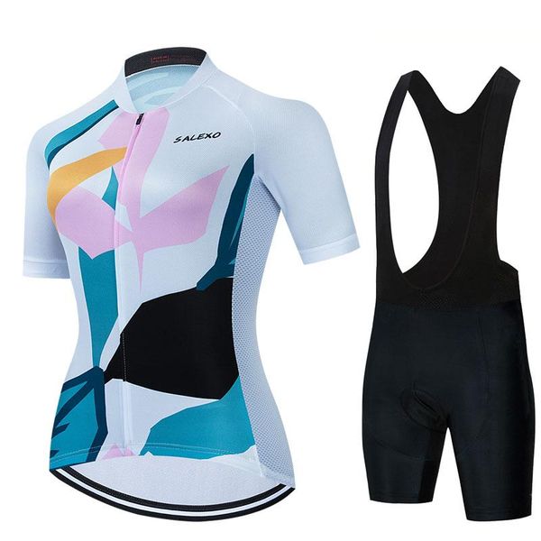 racing sets 2021 ladies rainbow color mountain bike cycling jersey suit women's short-sleeved clothing quick-drying breathable ropa cic, Black;blue
racing sets 2021 ladies rainbow color mountain bike cycling jersey suit women's short-sleeved clothing quick-drying breathable ropa cic, Black;blue