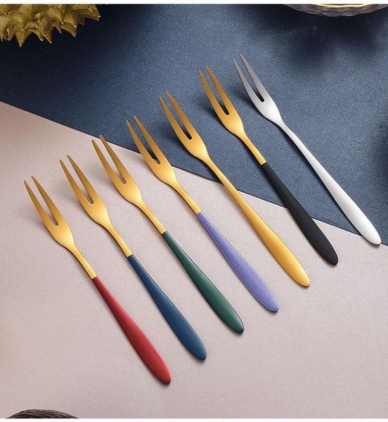 forks 1pcs deluxe stainless steel double fork fruit cake dessert cute mini cafeteria household tableware
forks 1pcs deluxe stainless steel double fork fruit cake dessert cute mini cafeteria household tableware