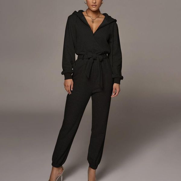 women's pants & capris women casual deep v-neck jumpsuits fashion solid color long-sleeved hooded lace-up high-waist streetwear loose, Black;white
women's pants & capris women casual deep v-neck jumpsuits fashion solid color long-sleeved hooded lace-up high-waist streetwear loose, Black;white