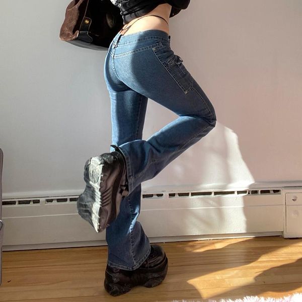 women's jeans weiyao low waist y2k denim retro blue slim flared trousers women 2000s aesthetic cute sweatpants grunge streetwear
women's jeans weiyao low waist y2k denim retro blue slim flared trousers women 2000s aesthetic cute sweatpants grunge streetwear