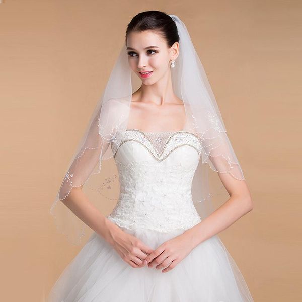 bridal veils lan ting bride duas camadas borda enfeitada vus de noiva vu capela com 35,43 cm (90cm) tule, Black
bridal veils lan ting bride duas camadas borda enfeitada vus de noiva vu capela com 35,43 cm (90cm) tule, Black