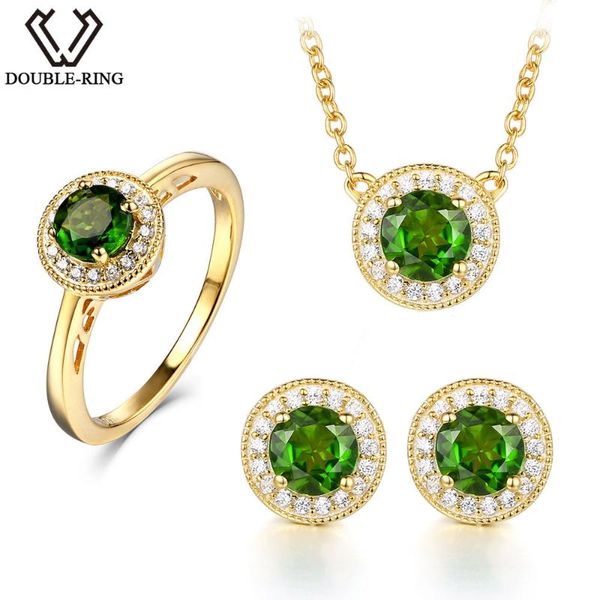 double-r natural diopside bridal jewelry sets classic women wedding ring female green round 925 silver pendant earrings bracelet, & necklace, Black
double-r natural diopside bridal jewelry sets classic women wedding ring female green round 925 silver pendant earrings bracelet, & necklace, Black