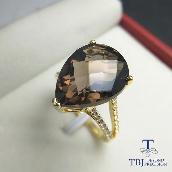 bracelet, earrings & necklace tbj,100% natural smoky quartz pear 12*16 10ct gemstone ring for women in 925 sterling silver fine jewelry with, Black
bracelet, earrings & necklace tbj,100% natural smoky quartz pear 12*16 10ct gemstone ring for women in 925 sterling silver fine jewelry with, Black