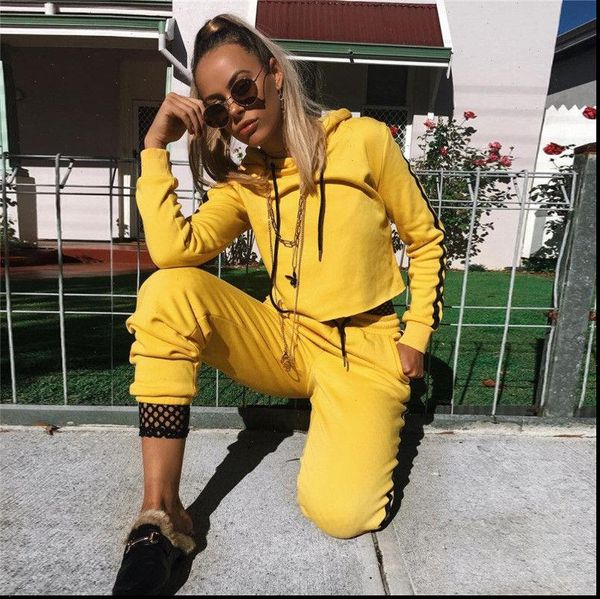 2pcs tracksuit crop hoodies sweatshirt women tracksuits pants sets leisure wear casual suit clothes set, Gray
2pcs tracksuit crop hoodies sweatshirt women tracksuits pants sets leisure wear casual suit clothes set, Gray