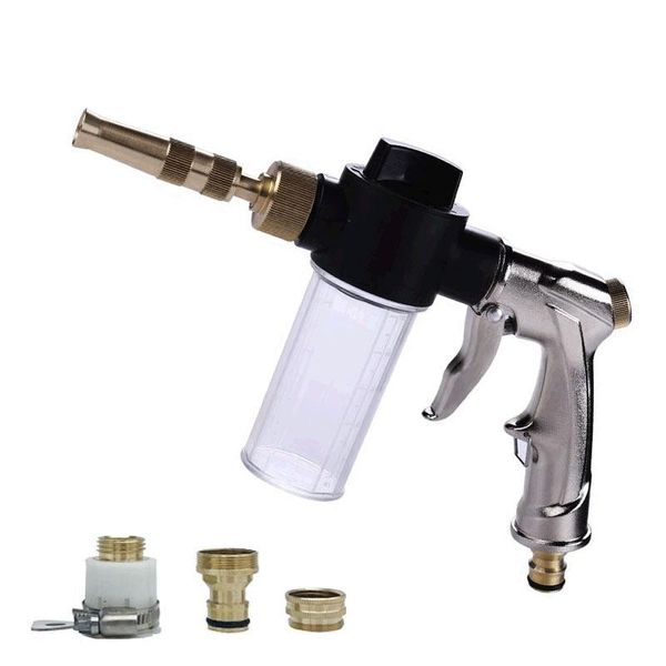 watering equipments high pressure household electroplating foam car wash water gun flushing gardening spray set
watering equipments high pressure household electroplating foam car wash water gun flushing gardening spray set