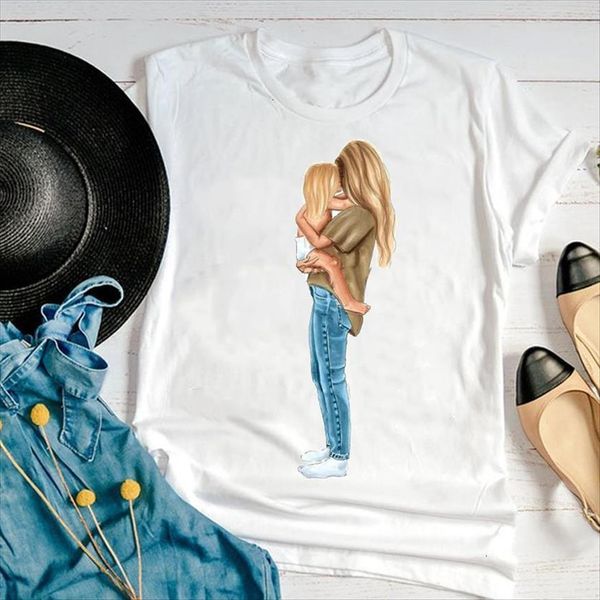 graphic cartoon kawaii daughter women baby sweet mom mother mama summer print female clothes tees shirt, White
graphic cartoon kawaii daughter women baby sweet mom mother mama summer print female clothes tees shirt, White