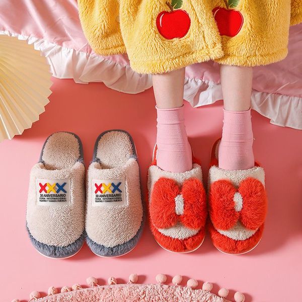 slippers fashion winter female male soft plush house shoes indoor anti-slip men women warm comfortable bedroom floor flats, Black
slippers fashion winter female male soft plush house shoes indoor anti-slip men women warm comfortable bedroom floor flats, Black