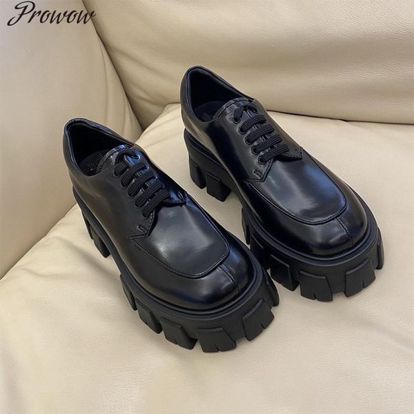 dress shoes prowow 2021 leather gear platform slim and high leisure non-slip comfortable star same style 40, Black
dress shoes prowow 2021 leather gear platform slim and high leisure non-slip comfortable star same style 40, Black