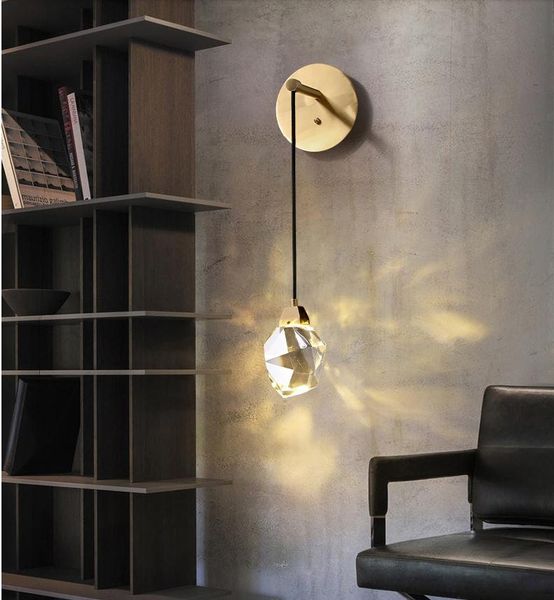 wall lamp crystal bedroom bedside living room dining background personality simple post-modern nordic crysta
wall lamp crystal bedroom bedside living room dining background personality simple post-modern nordic crysta