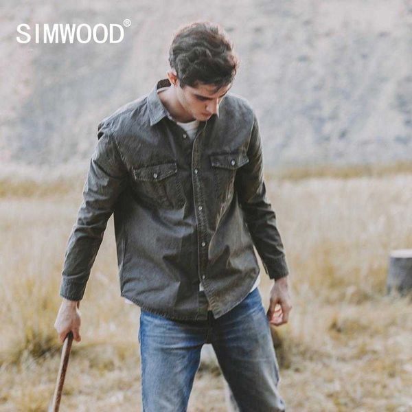 spring 100% cotton vintage overshirt men garment dyed western style shirts plus size cargo military clothes 210706, White;black
spring 100% cotton vintage overshirt men garment dyed western style shirts plus size cargo military clothes 210706, White;black
