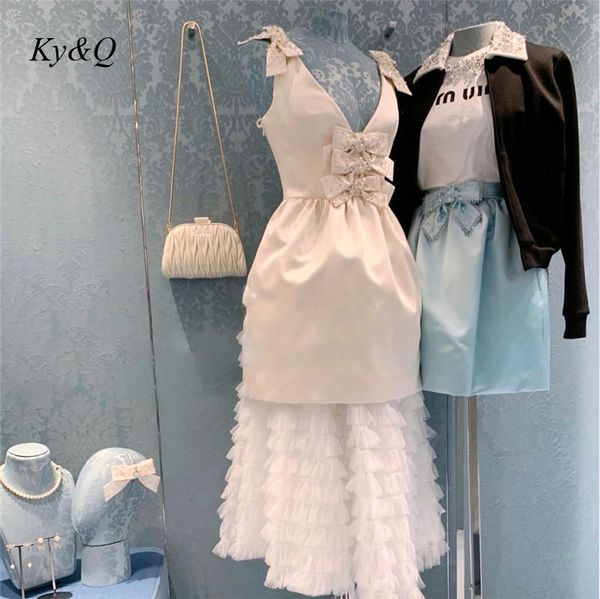 casual dresses french bow beading suspender tea break women brand vintage elegant temperament white fairy dress 2021 summer, Black;gray
casual dresses french bow beading suspender tea break women brand vintage elegant temperament white fairy dress 2021 summer, Black;gray